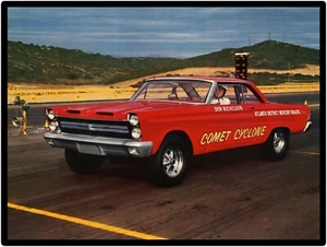 1965 Mercury Cyclone NEW Metal Sign: Dick Nicholson Drag Car - Picture 1 of 1