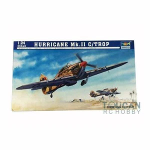 US Stock 1/24 Trumpeter Hawker Hurricane Mk.IIC/Trop Fighter Aircraft Kit 02416 - Picture 1 of 5