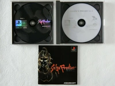 SaGa Frontier 2 II PS1 SQUARE Sony Playstation From Japan - Image 1 of 4