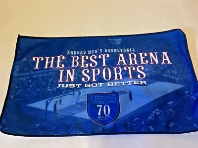 Toalla de microfibra de día de juego de baloncesto de la Universidad de Kansas para hombre  Foto 1 de 2