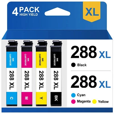 288XL Ink Cartridge for Epson 288XL Expression home XP-430 XP-440 446 Printer - Image 1 of 4