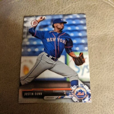 2017 Bowman Draft #BD-49 Justin Dunn - Image 1 of 2