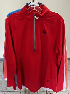 NWT WOMEN'S CUTTER & BUCK PULLOVER, SIZE: L, COLOR: RED (C410) - Picture 1 of 4