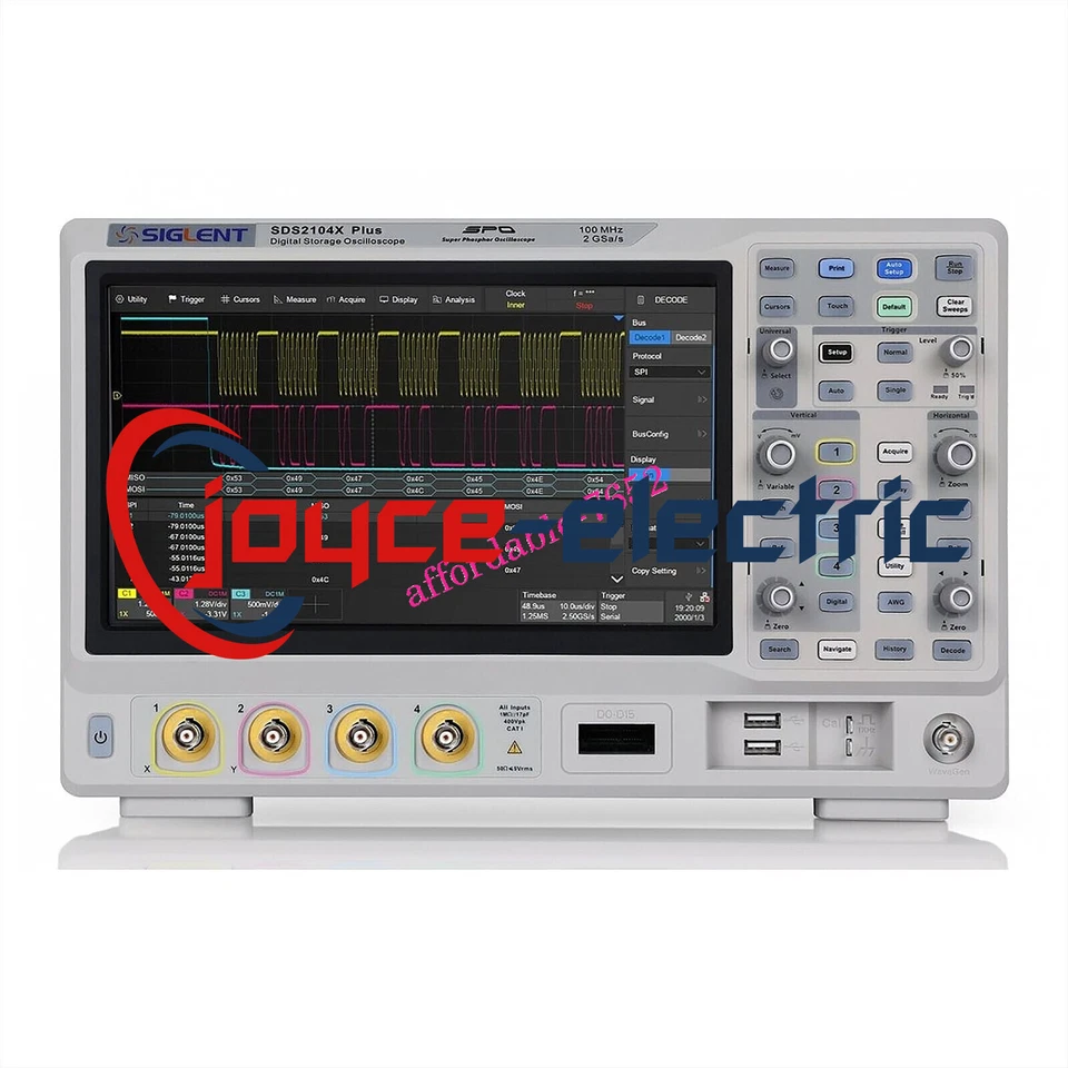 NEW SIGLENT SDS2104X Plus 4 Channel Digital Super Phosphor Oscilloscope - Image 1 of 1