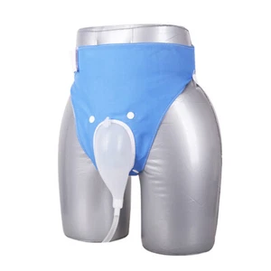 Urine Bag Collector Protable Mens Urinal Silicone Urine Funnel Reusable - Picture 1 of 12