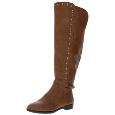Rialto Women Knee High Riding Boots Ferrell Size US 6M Wide Calf Cognac - Image 1 of 4