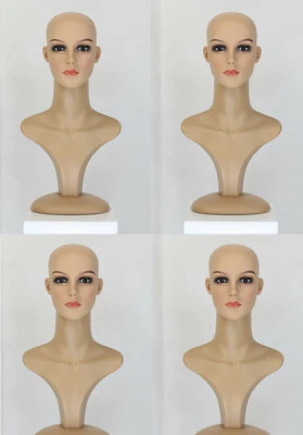 4X Perückenkopf Dekokopf---T2 - Bild 1 von 4