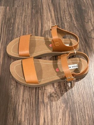 Steve Madden Feminino Médio Conhaque Marrom Tornozelo Sintético JPROBLER Tamanho 6 - Imagem 1 de 4