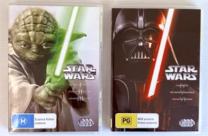 Star Wars Original & Prequel Trilogy’s Complete Collection 1-6, Region 4 - Picture 1 of 10