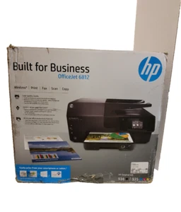 RESTORED HP OFFICE JET PRO 6812 All-in-One Inkjet Printer Black - Picture 1 of 5