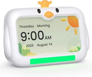 Children's Sleep Training & Time Clock - Alarms - NIghtlight - 8 Naturakl Sounds - Picture 1 of 1