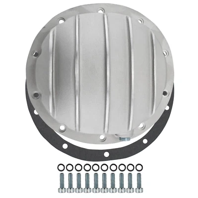 Raw Aluminum Differential Cover GM 8.5" 10-Bolt 1970-1994 Camaro, K-10, C-10 - Image 1 of 4