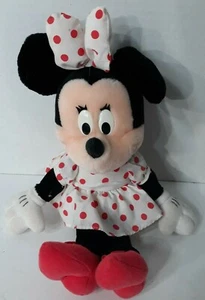 Vintage Applause Minnie Mouse Polka Dot Dress 13” Plush Walt Disney - Picture 1 of 5