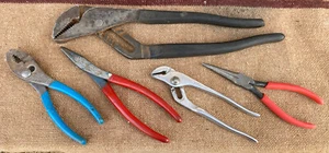 5-teiliges Zangen-Set hochwertige Werkzeuge - Bild 1 von 9