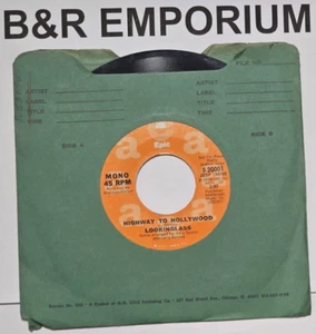 Lookinglass - Highway to Hollywood Mono/Stereo - (1974 Epic) - 7" Vinyl Single - Picture 1 of 4