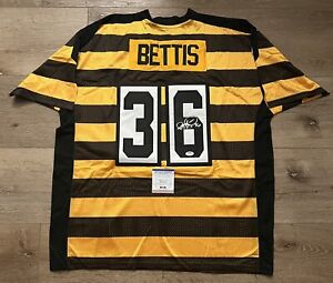 Jerome Bettis Signed Pittsburgh Steelers Jersey PSA/DNA Size XL