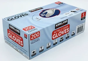 Kirkland Signature Nitril Untersuchungshandschuhe, Größe Small. 200 Handschuhe - Bild 1 von 3
