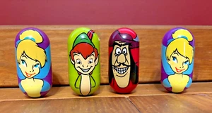 Disney/Kellogg “Peter Pan” Wobbler Beanz set of 4 - 2005-2006 - Picture 1 of 2