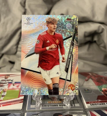 2020 Brandon Williams Topps Finest UCL Speckle Refractor /125 #21 Rookie RC - Image 1 of 2