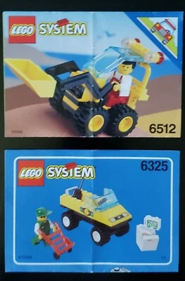 Lego классический город пейзаж погрузчик 6512, пакет пикап 6325, б/у - Изображение 1 из 3