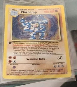 Machamp 15/110 Holo Rare Legendary Collection 2002 Pokemon WOTC Vintage  - Picture 1 of 3