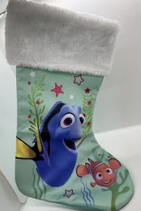 Disney DORY Finding Nemo Movie Soft Christmas Holiday Stocking - Picture 1 of 4