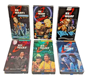 Lot of 6 BBC Red Dwarf VHS VHS Tapes  CBS Fox- Vintage Sci-Fi - Picture 1 of 24