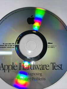 Apple Hardware Test For Diagnosing Hardware Problems 2001 V1.1 - Picture 1 of 6