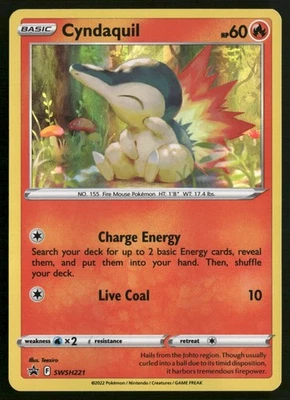Cyndaquil - SWSH: Sword & Shield Promo Cards SWSH221 Pokemon TCG - Image 1 of 2