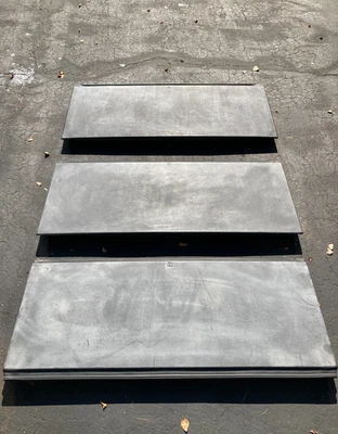 2002-2013 Avalanche Escalade EXT Hard Tonneau Bed Cover Tri-Panel Full Set 02-13 - Image 1 of 4