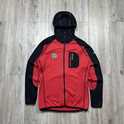 Salewa BRD Merino Wool Hoody Jacket Red Mens Size 46/S (US XS) - Image 1 of 4