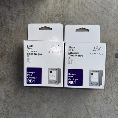 Rimage - Black Ink Cartridge - RB1, 2000i/480i- L/2021 - Image 1 of 2