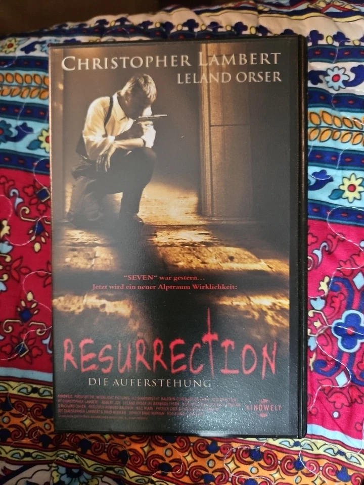 VHS RESURRECTION DIE AUFERSTEHUNG Christopher Lambert Russell Mulcahy Kinowelt - Bild 1 von 1