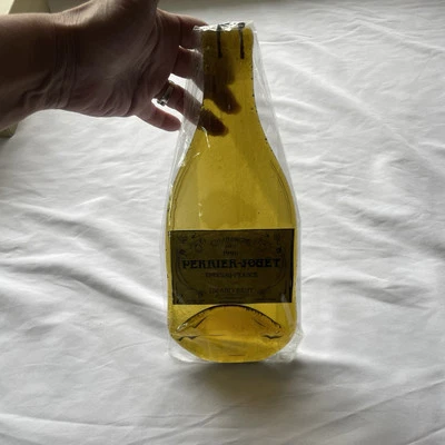 Party Charcuterie Cheese Glass Wine Bottle Tray Perrier-Jouët Champagne Label - Image 1 of 4