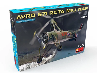MODELLINO AEREO STATICO MINIART AVRO 671 ROTA MK.I RAF KIT MODELLISMO SCALA 1:35 - Immagine 1 di 4