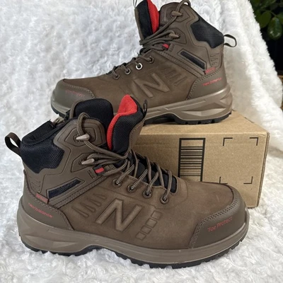Botas de trabajo New Balance para hombre calibre 9,5 punta compuesta probadas una vez sin caja Foto 1 de 4