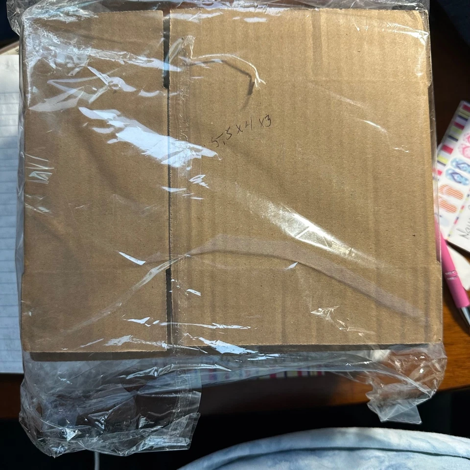 Contenedor de almacenamiento de caja de cartón artesanal 5,5x4x3 pulgadas sin abrir 20 piezas Foto 1 de 1