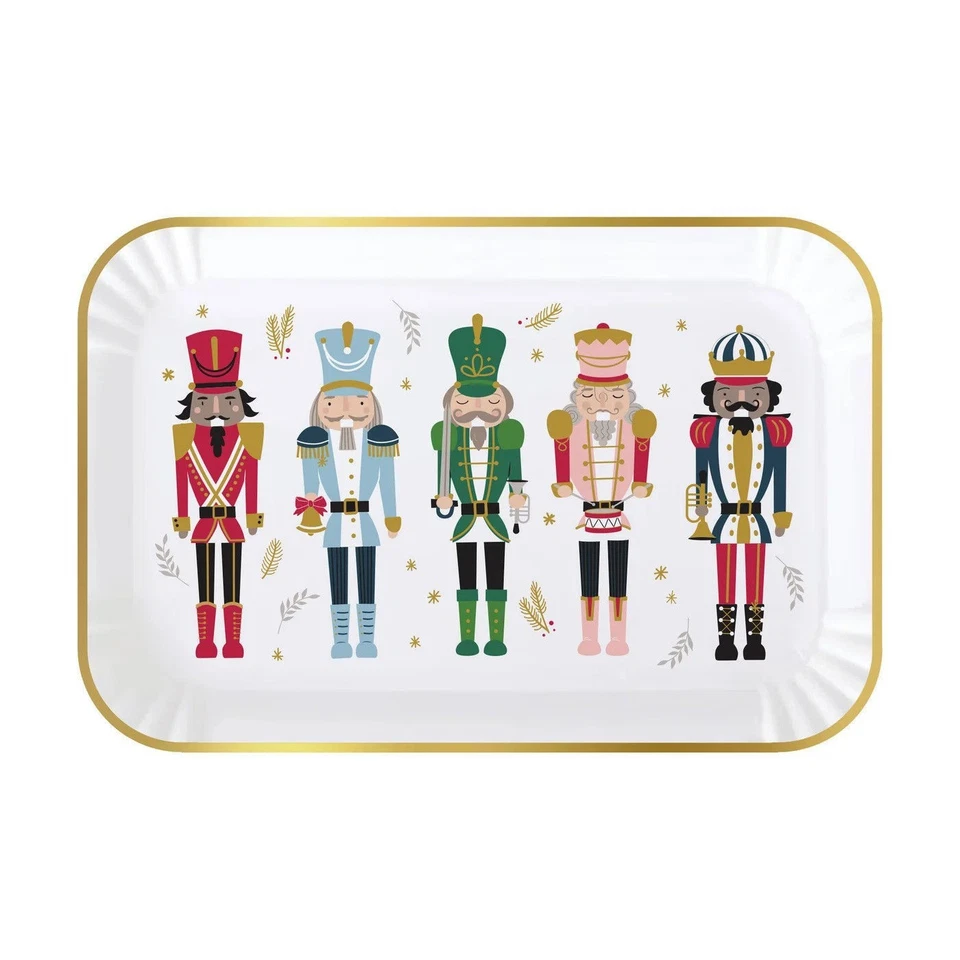 Harman - Merry Nutcracker 7"x10.5" Platters/Plates - 9566899P - Image 1 of 1