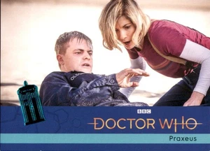 Doctor Who 2022 Praxeus Teal Card #46 75/99 - Picture 1 of 2