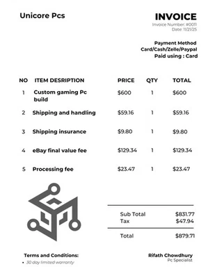 Custom Gaming Pc - Image 1 of 3