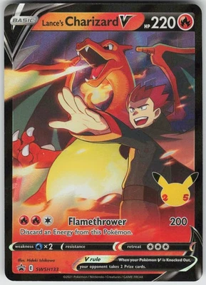Pokemon Lance's Charizard V - SWSH133 SWSH: Sword & Shield Promo Cards Promo NM - Image 1 of 2