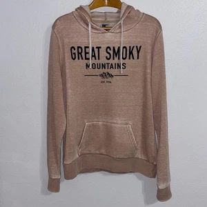 Sudadera con Capucha Great Smoky Mountains XXL Tostada Pullover Sudadera Gráfica Súper Suave Nueva con Etiquetas - Imagen 1 de 11