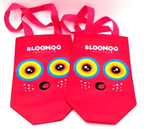 SLOOMOO Institute Tote Bags Set of 2 NEW - Picture 1 of 4
