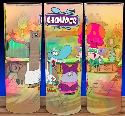 Caneca copo copo clássico desenho animado Chowder 20 oz - Imagem 1 de 3