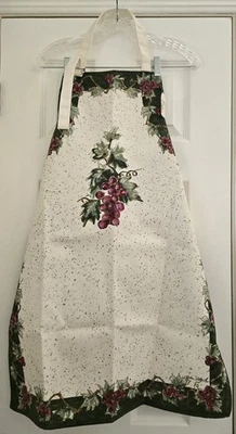 Delantal ajustable Kay Dee Designs Bordeau uva tema vino rural francés firmado Foto 1 de 4