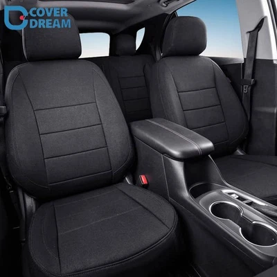 For 2015-2023 Dodge Challenger SXT SRT RT GT Seat Covers Front Rear Full Set - Image 1 of 4