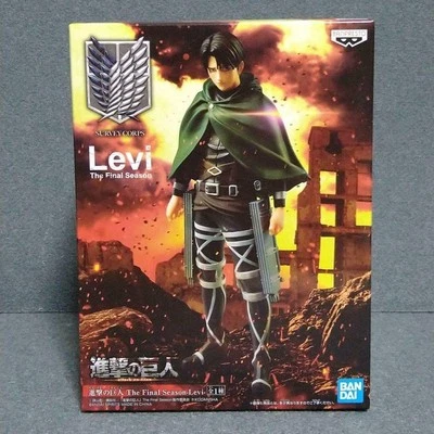 ATTACK OF GIANTS ATTACK ON TITAN Levi Ackermann Banpresto Bandai 16cm Figure - Image 1 of 2