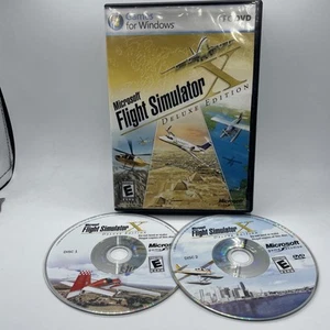 Microsoft Flight Simulator X Deluxe Edition Games For Windows PC DVD 2006 - Picture 1 of 5