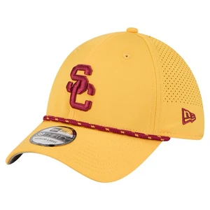 Herren New Era Gold USC Trojans Rope 39THIRTY Flex Mütze - Bild 1 von 5