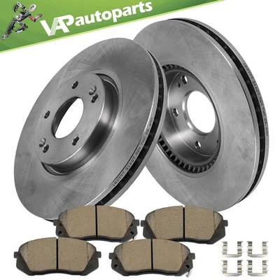Front Brake Rotors And Pads for Hyundai Tucson Kia Sportage 2016 Sonata — 第 1/4 张图片